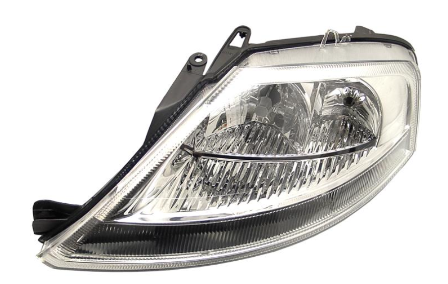 Фара лів. H7/H1 з поворотником, авт. регул. [DEPO]
