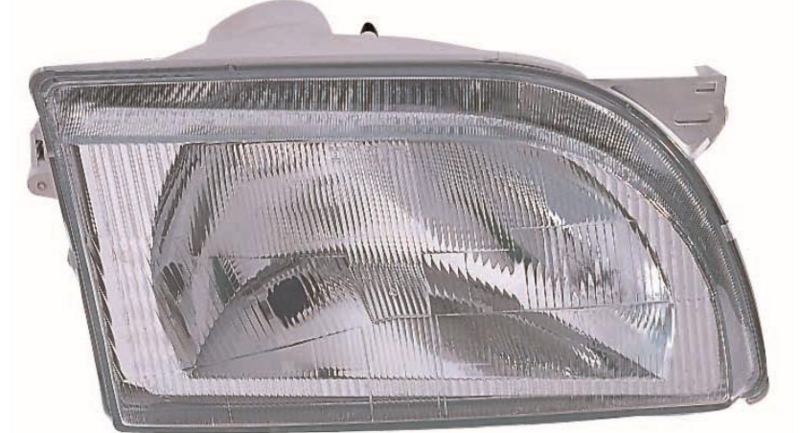 Фара прав. H4, ручн. регул. (Скло) 9/91-9/94 [DEPO]