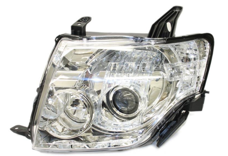 Фара левая H9 с Показатель поворота, авт.рег. [DEPO]