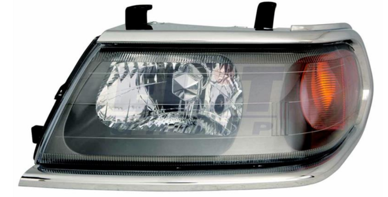 Фара левая H4 с Показатель поворота по авт.рег.,(хром.рамка) China тип, SPORT 04-06 [DEPO]