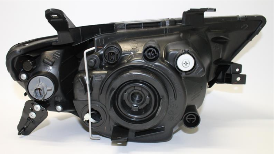 Фара ліва  H4 с прозр.Показник поворота, елек. рег., двойной каб. [DEPO] 214-1180L-LDEMC - зображення 2