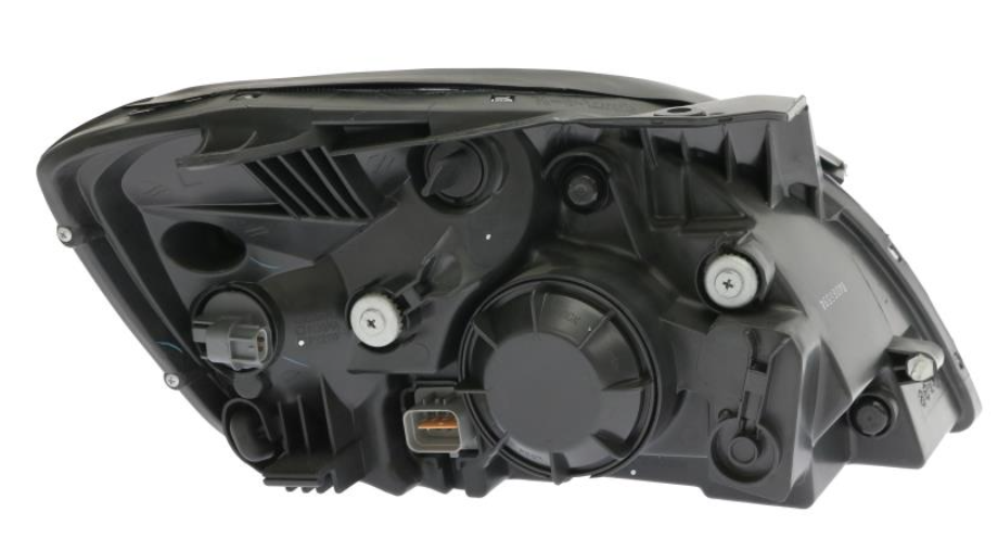 Фара лів.H4 с белим поворотн.елек. [DEPO] 223-1123L-LD-EM - зображення 2