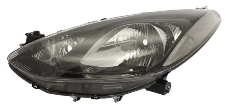 Фара пров. H4/H1, ручн. регул. [DEPO]