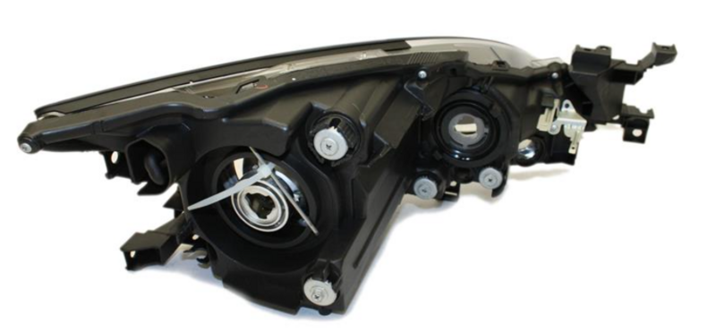 Фара ліва H9/H11, черна рамка, авт./мех.рег. [DEPO] 216-1155L-LDEM2 - зображення 2