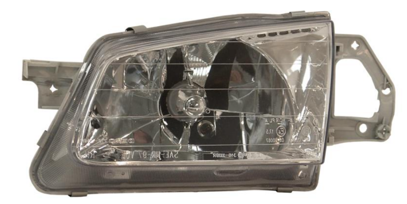 Фара лев. H4 по авт. регул. -9/00 [DEPO]