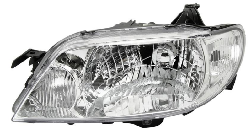 Фара лів. H4 ручн.регул. 10/00- [DEPO]