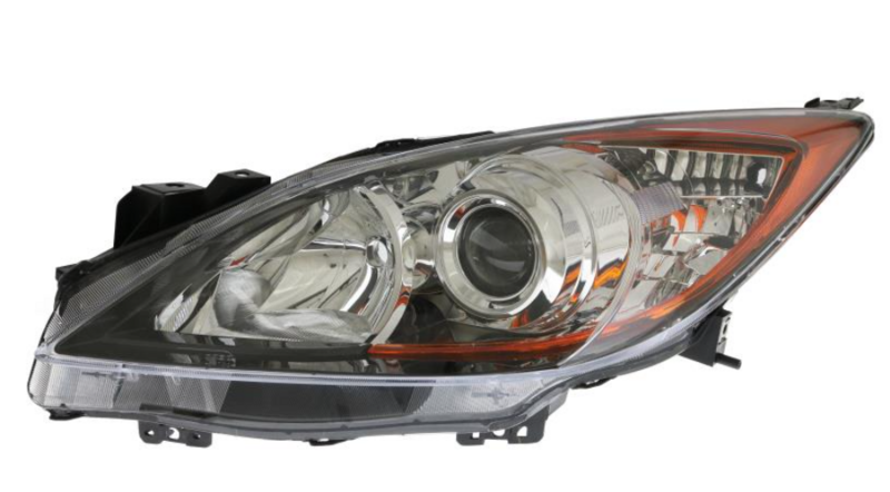 Фара левая H11/HB3, мех./елек. [DEPO]