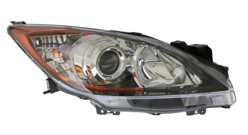 Фара правая H11/HB3, мех./елек. [DEPO]