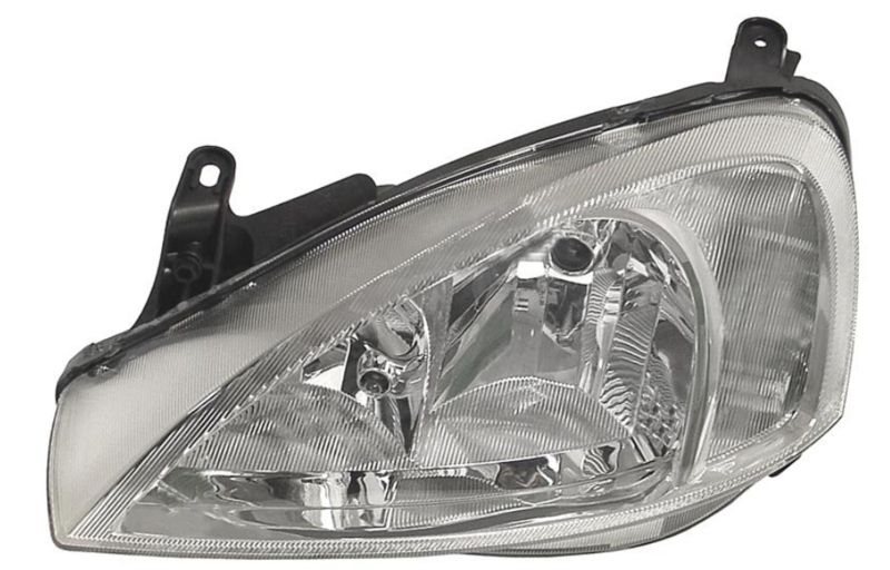 Фара ліва  H7/H7 с белим Показник поворота, елек. рег., -6/02 (Valeo тип) [DEPO]