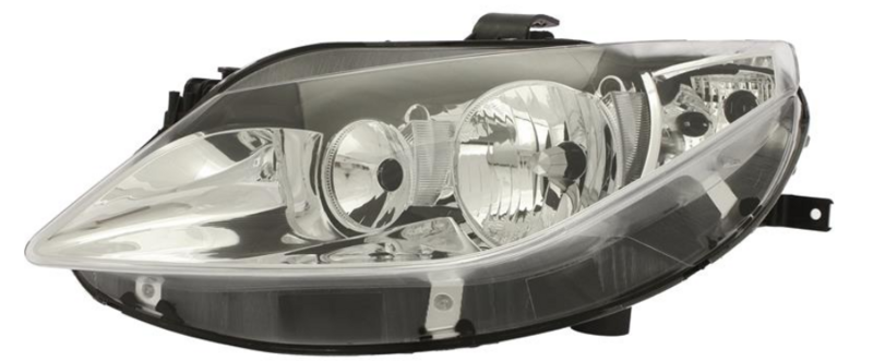 Фара левая H7/H7, автом. рег. [DEPO]