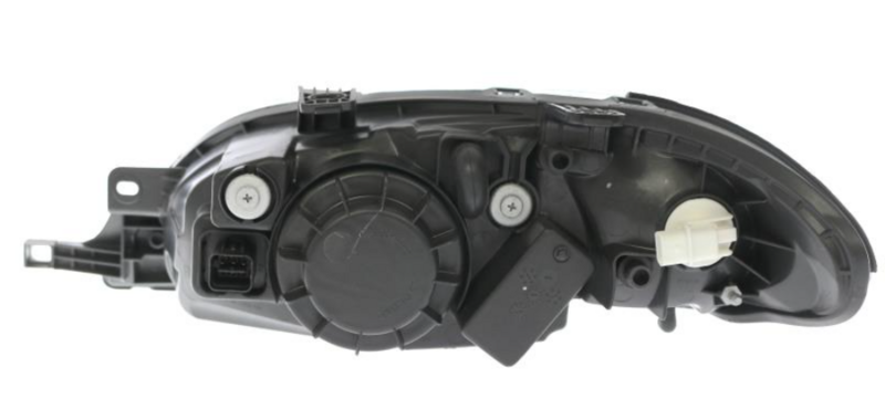 Фара права  H4, елек. рег., + моторч., черна рамка, 5-дв. [DEPO] 06- 235-1103R-LDEM2 - зображення 2