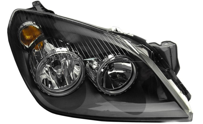 Фара прав. H7/H1 з поворотником, авт. регулировка [DEPO]