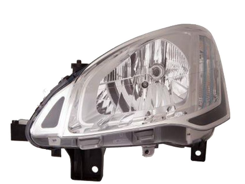 CT BERLINGO 12-  Фара передняя, ліва,  електр. + мотор H4/PY21W/W5W