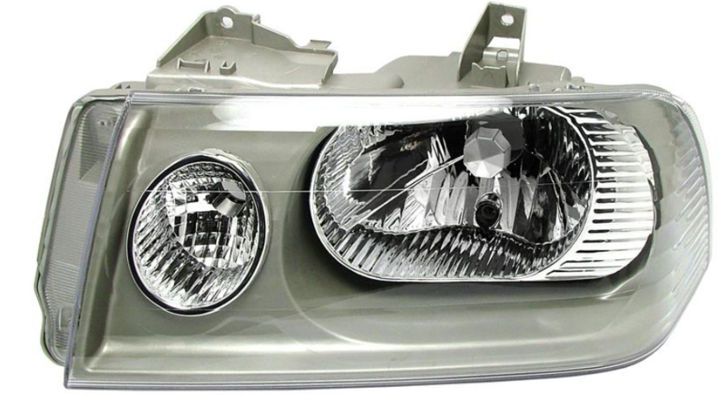 Фара лів. H4, авт. регулировка 1/04- [DEPO]