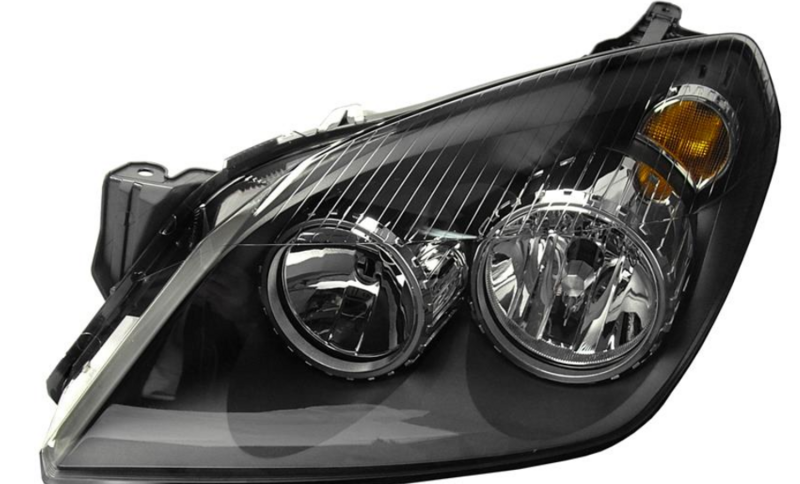 Фара лев. H7/H1 с поворотником, по авт. регулировка [DEPO]