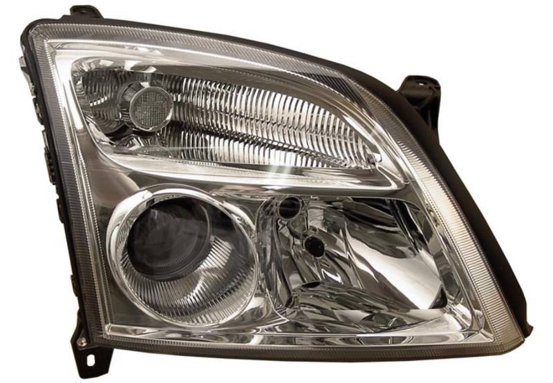 Фара пров. H7/H7 с поворотником, по авт. регул. [DEPO]