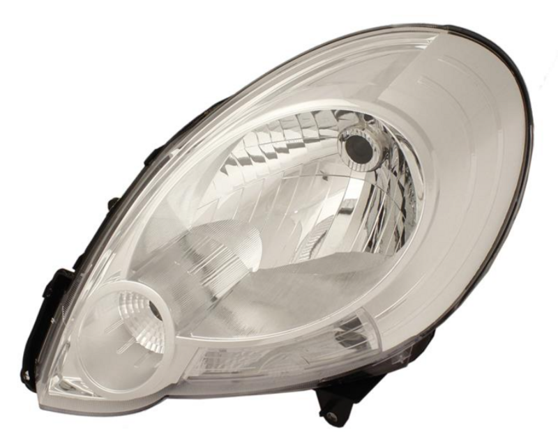 Фара ліва H4, автом. рег.  [DEPO]