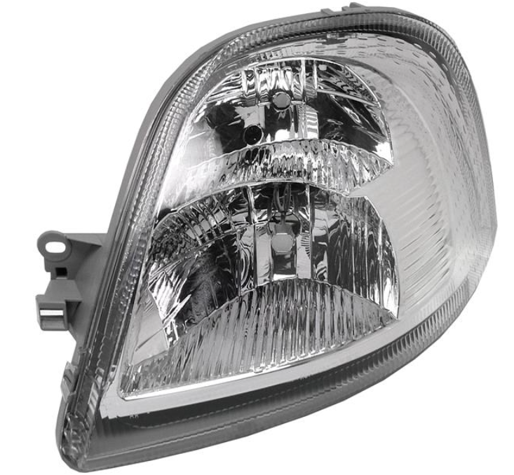 Фара лів. H7/H1, авт. регул. 11/03- [DEPO]