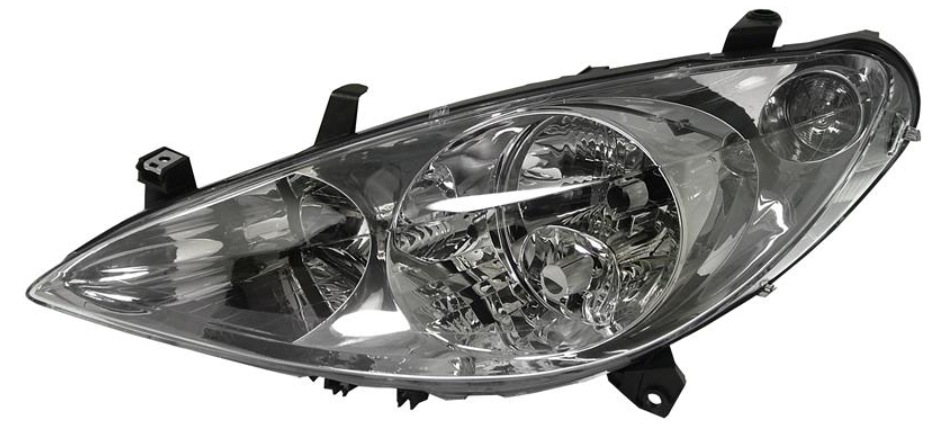 Фара лев. H7/H1/H1, автом. регул. -5/05 [DEPO]