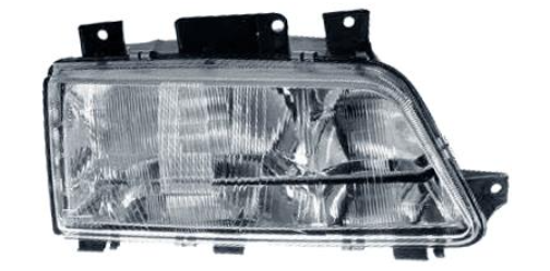 Фара пров. H4/H1, ручн./гидр. регул. -6/92 [DEPO]