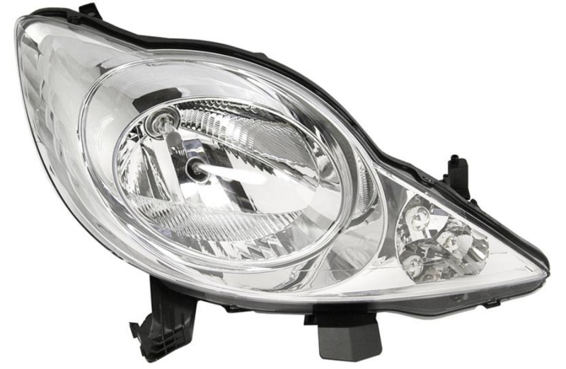 Фара права H4, елек.рег. [DEPO]