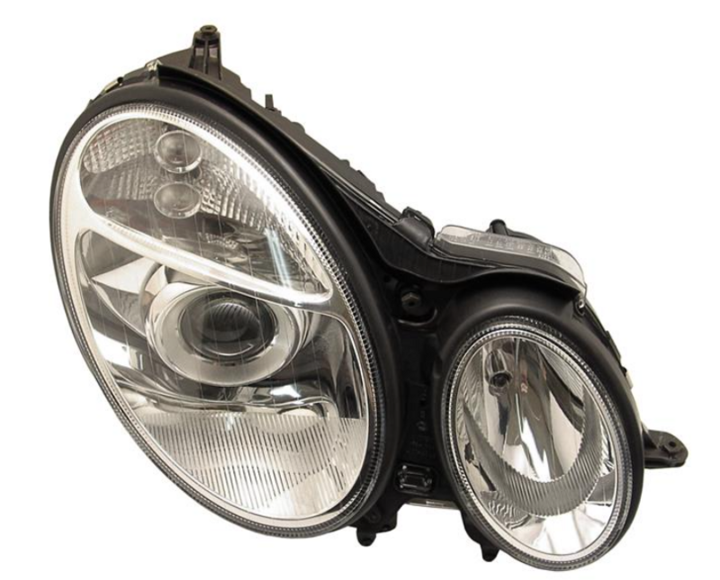 Фара прав.H7/H7 з поворотн. с моторчиком,елек. -5/06 [DEPO]