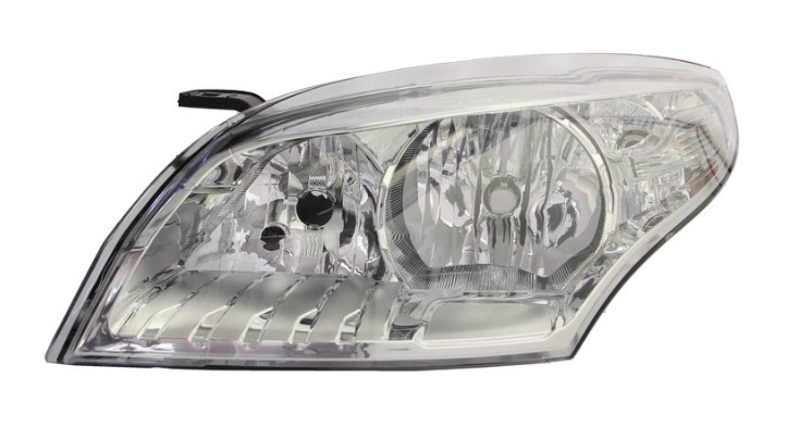 Фара левая H7/H1, с моторч., хром.рамка, елек.рег. -11 [DEPO]