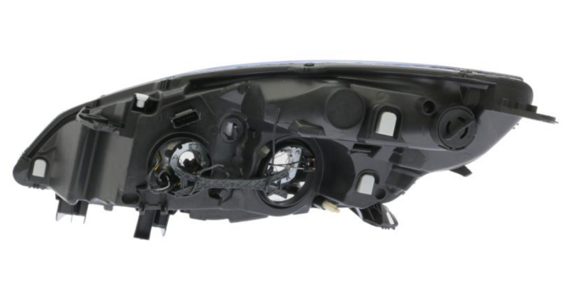 Фара права H7/H7, автом. рег., черна рамка, [DEPO] 551-1177R-LDEM2 - зображення 2