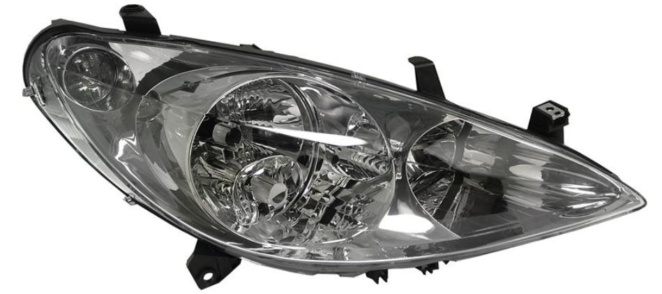 Фара пров. H7/H1/H1, автом. регул. -5/05 [DEPO]