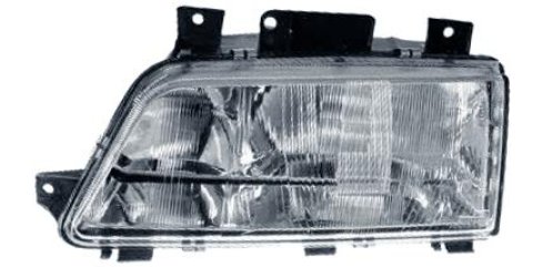Фара лев. H4/H1, ручн./гидр. регул. -6/92 [DEPO]