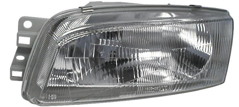 Фара ліва  H4, мех./елек. рег., -11/97 [DEPO]