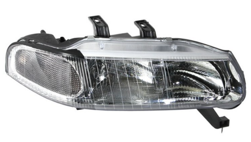 Фара правая H1/H7 с белым Показатель поворота, элек. рег., 4-дв. [DEPO]
