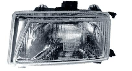 Фара лев. H4, ручн. регул. -7/96 [DEPO]