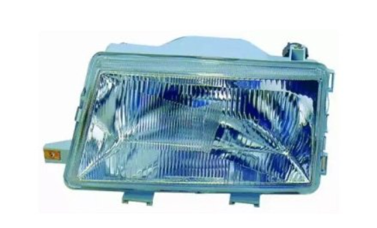 Фара прав. H4, ручн. регул. 9/86- [DEPO]