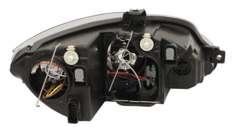 Фара ліва  H7/H1, елек. рег., черна рамка, 09- [DEPO] 445-1125L-LDEM2 - зображення 2