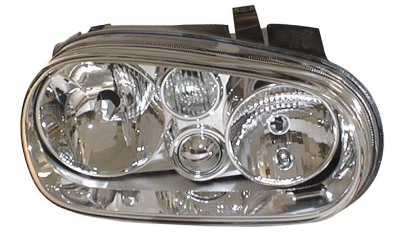 Фара лев. H7/H1, автомат. регул. [DEPO]