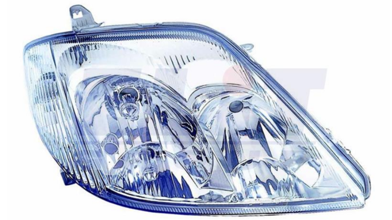 Фара права H7/HB3, елек. рег., 4-дв. / COMBI, тип Farba, 5/04- [DEPO]