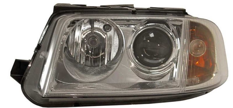 Фара лев. H7/H7, автом. регул. 10/00- [DEPO]