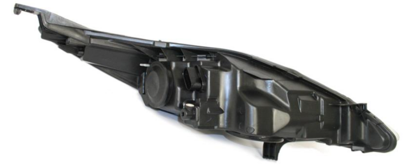 FDFIE 08-Фара ліва  H7/H1, черна рамка, елек. рег., с моторч. [DEPO] 431-1187LMLDEM2 - зображення 2