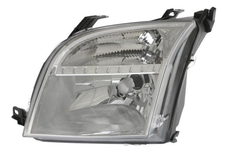 Фара лів. H4 авт. регул. [DEPO]