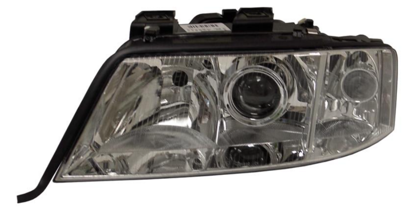 Фара лів. H7/H1, автом. регул. -8/99 [DEPO]