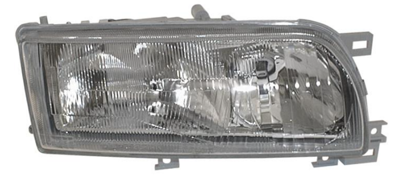 Фара прав. H4/H3, автомат. регул. [DEPO]