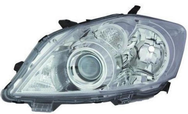 TO AURIS Фара левая H11/HB3 елек.рег., с моторчиком 10- [DEPO]