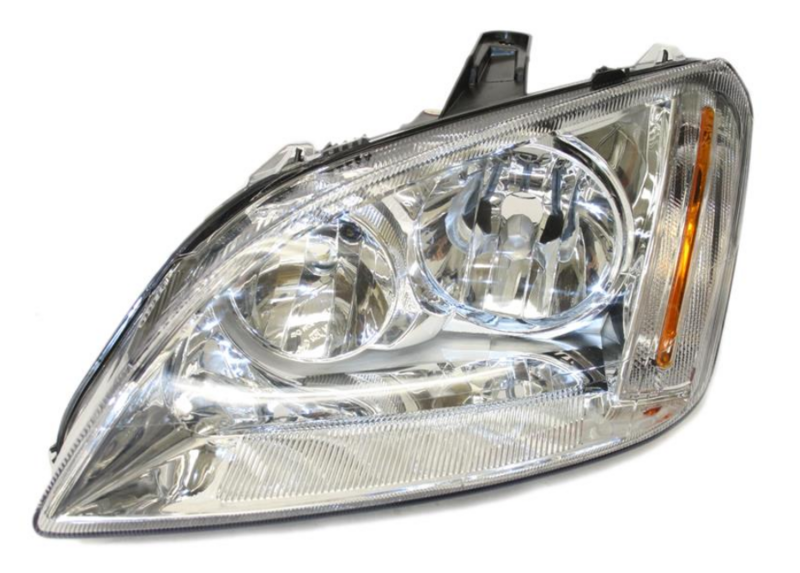 Фара лів. H1/H1, авт.регул. [DEPO]