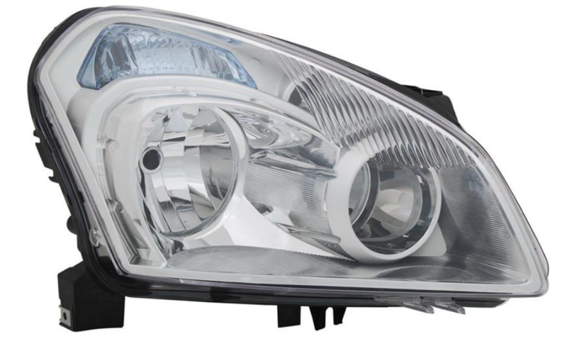 Фара права H7/H7, автом. рег. [DEPO]  -11/10