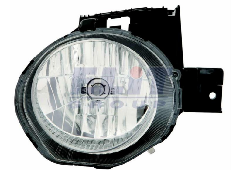 Фара права H4, автом. рег. [DEPO]