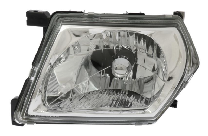 Фара лів. H4 мех. регул. (сера оптика) 6/00- [DEPO]