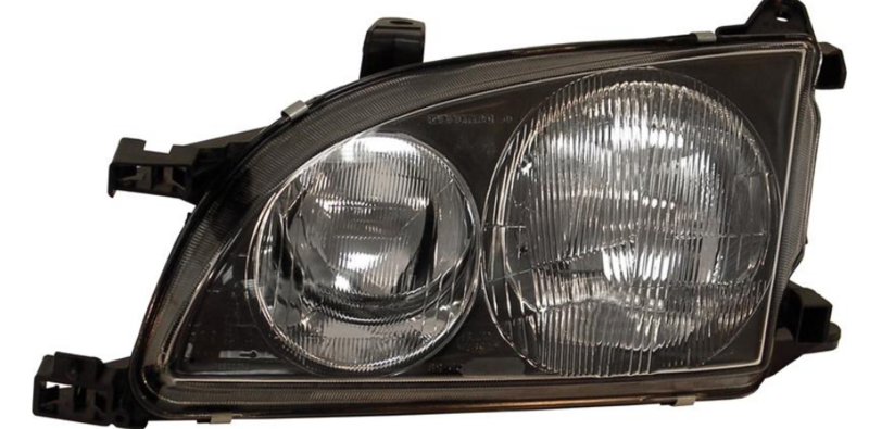 Фара лев. H7/H1, по авт. регул. -10/00 [DEPO]
