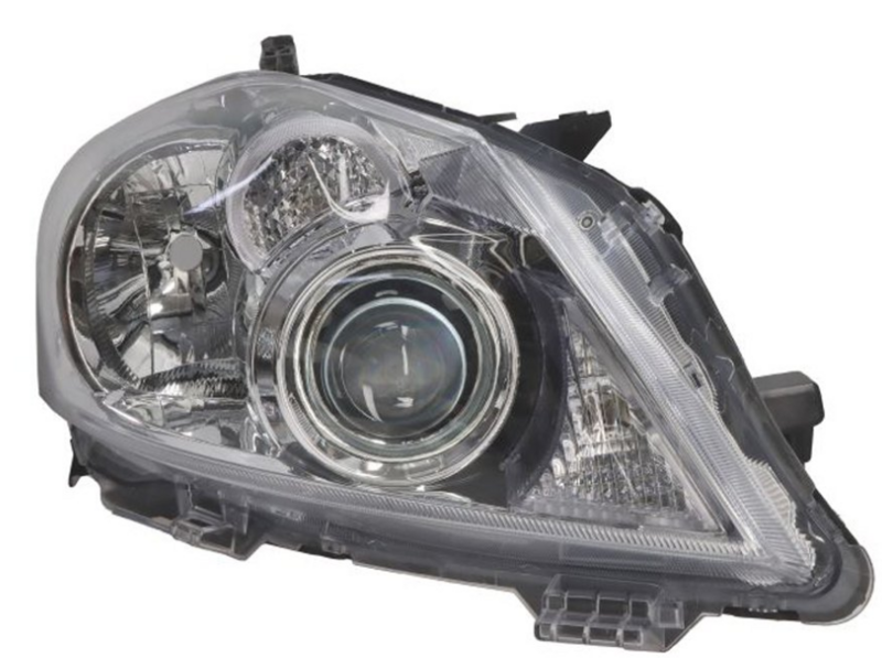 TO AURIS Фара правая H11/HB3 елек.рег., с моторчиком 10- [DEPO]