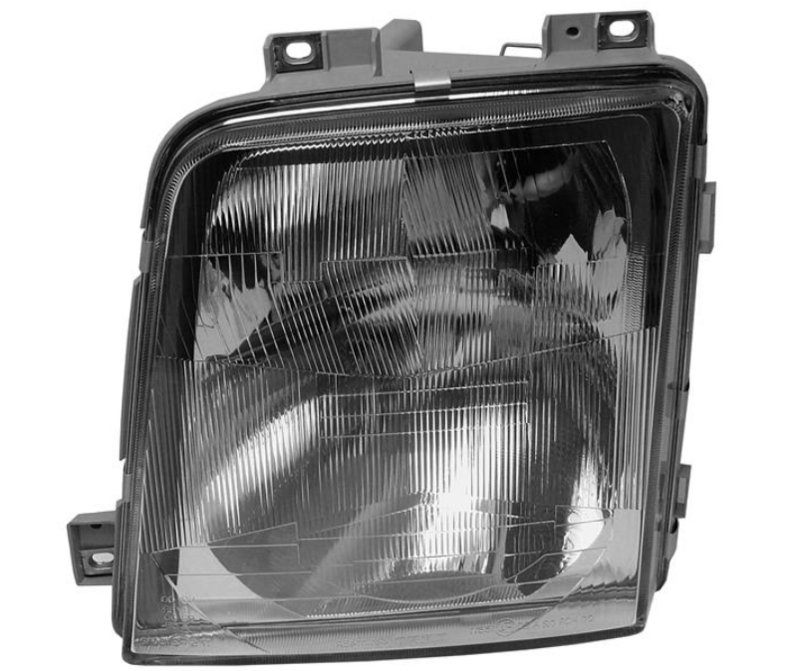 Фара лів. H1/H1 ручна/гидравлическа регул. [DEPO]